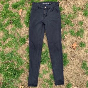 American eagle super stretch X4 black jeans